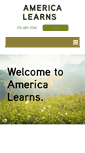 Mobile Screenshot of americalearns.net